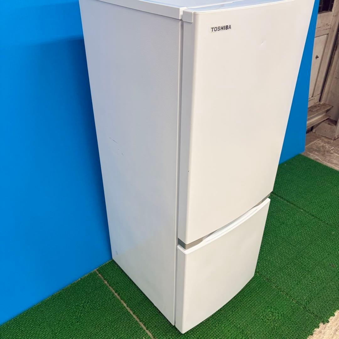 612 東芝　冷蔵庫　一人暮らし　200L弱　美品　洗濯機も有　徹底清掃済み