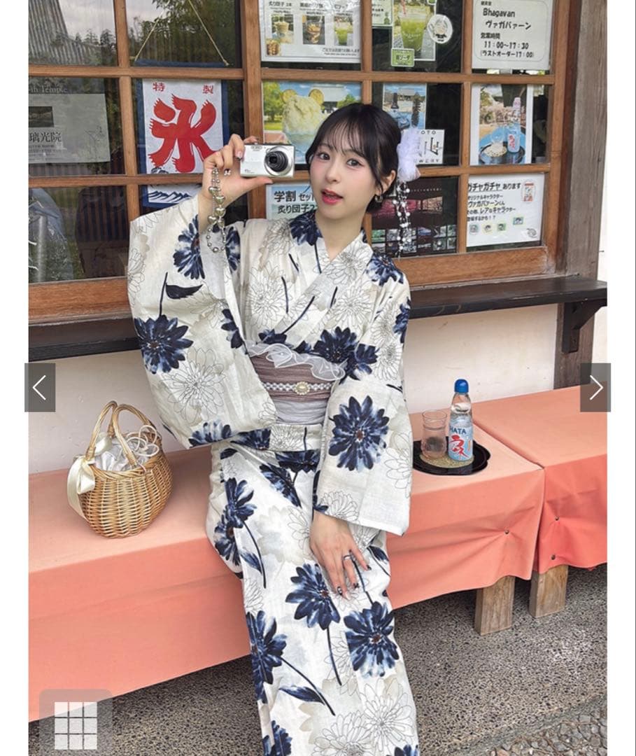 【最安値‼️】GRL grl グレイル　浴衣　セット　ガーベラ　 tu1495