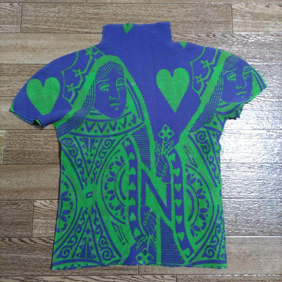 【美品】イッセイミヤケ　me　トランプ柄