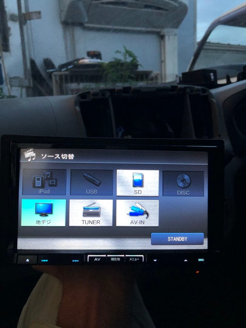 カーオーディオ KENWOOD MDV-535DT 16gb