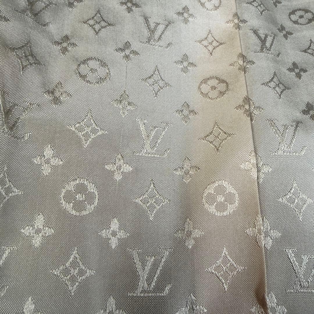 美品 LOUIS VUITTON モノグラム 異素材 切替 コルセットジャケット