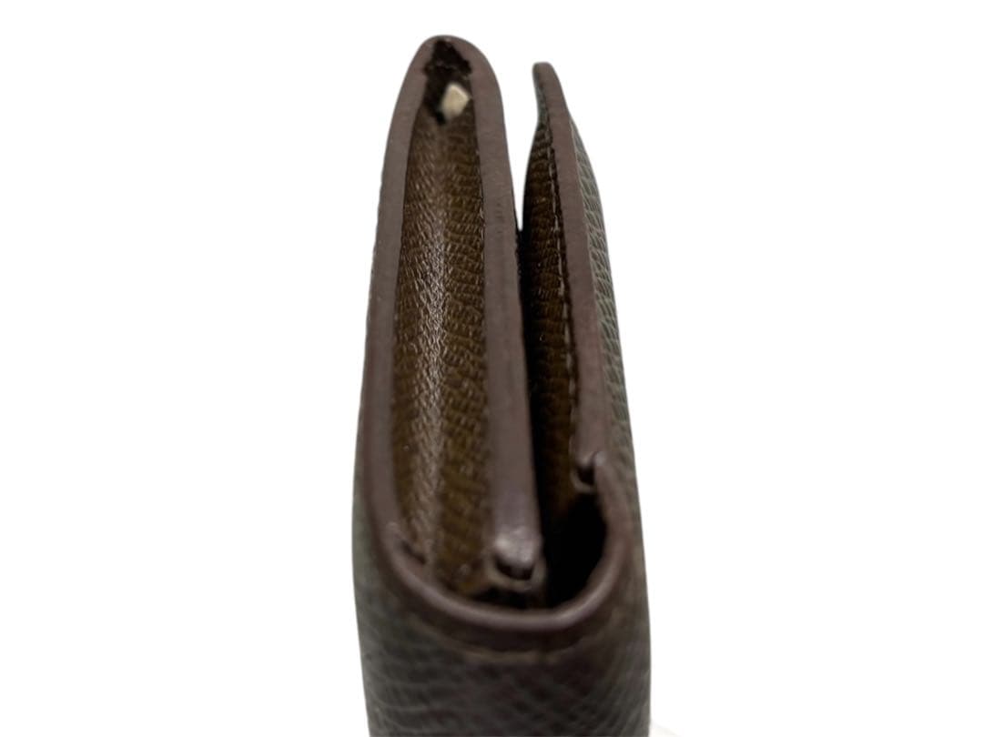 (美品)Louis Vuitton タイガ　ダークブラウン名刺入れ　カ