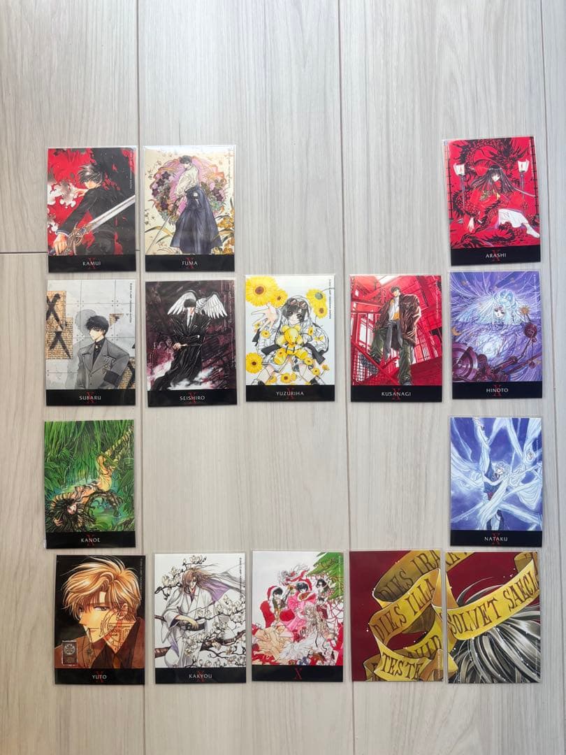 CLAMP X トレーディングカード 81枚セット