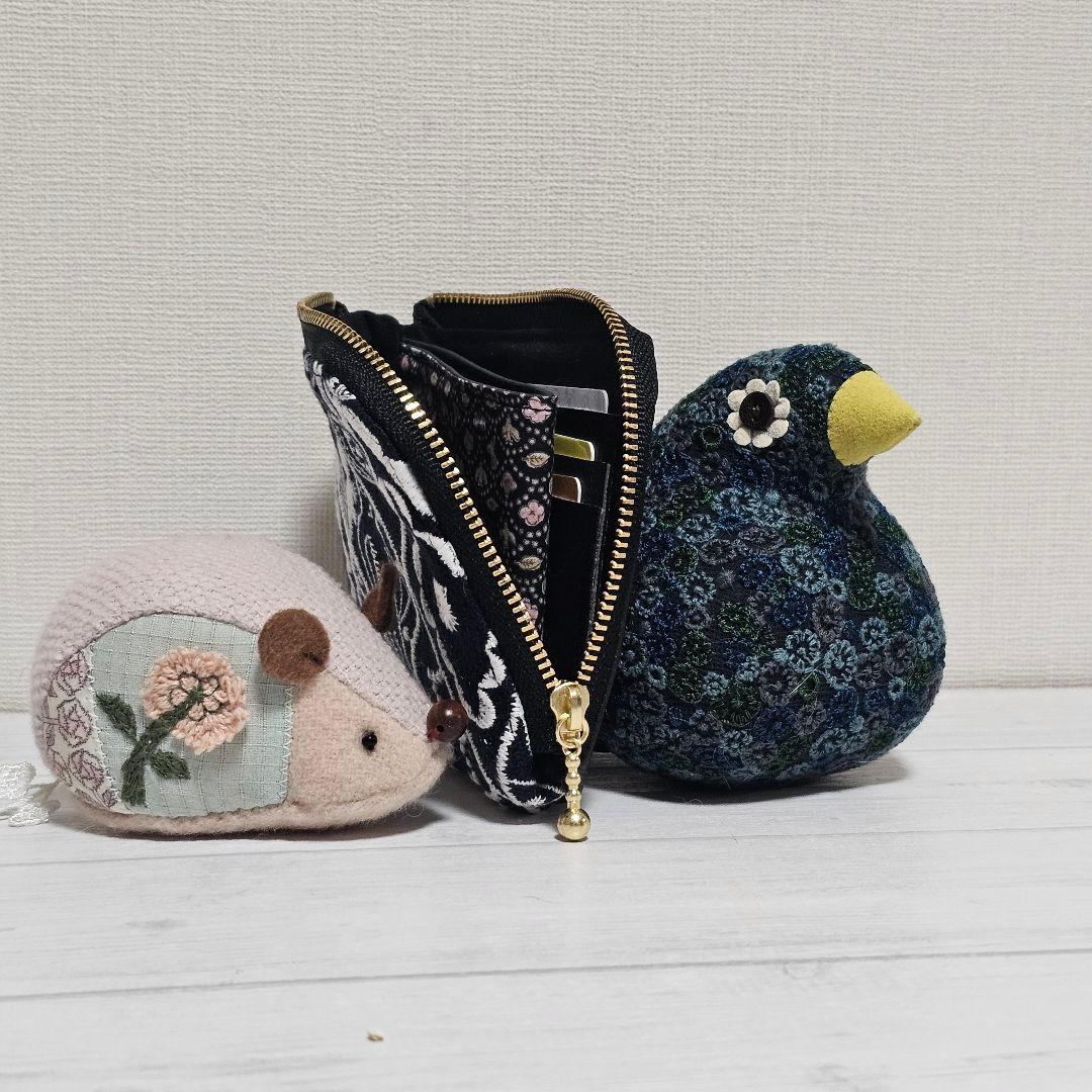 先行セミオーダー★ 新作シンフォニー ネイビー ミニウォレット(先着9)