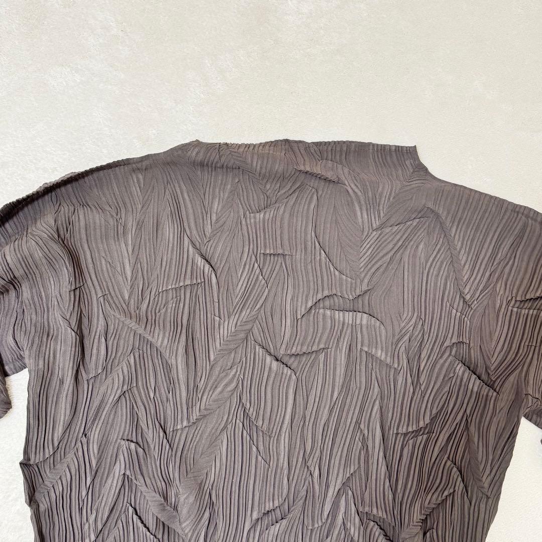 極美品✨ISSEY MIYAKE 立体プリーツ　変形　オーバーサイズ　トップス