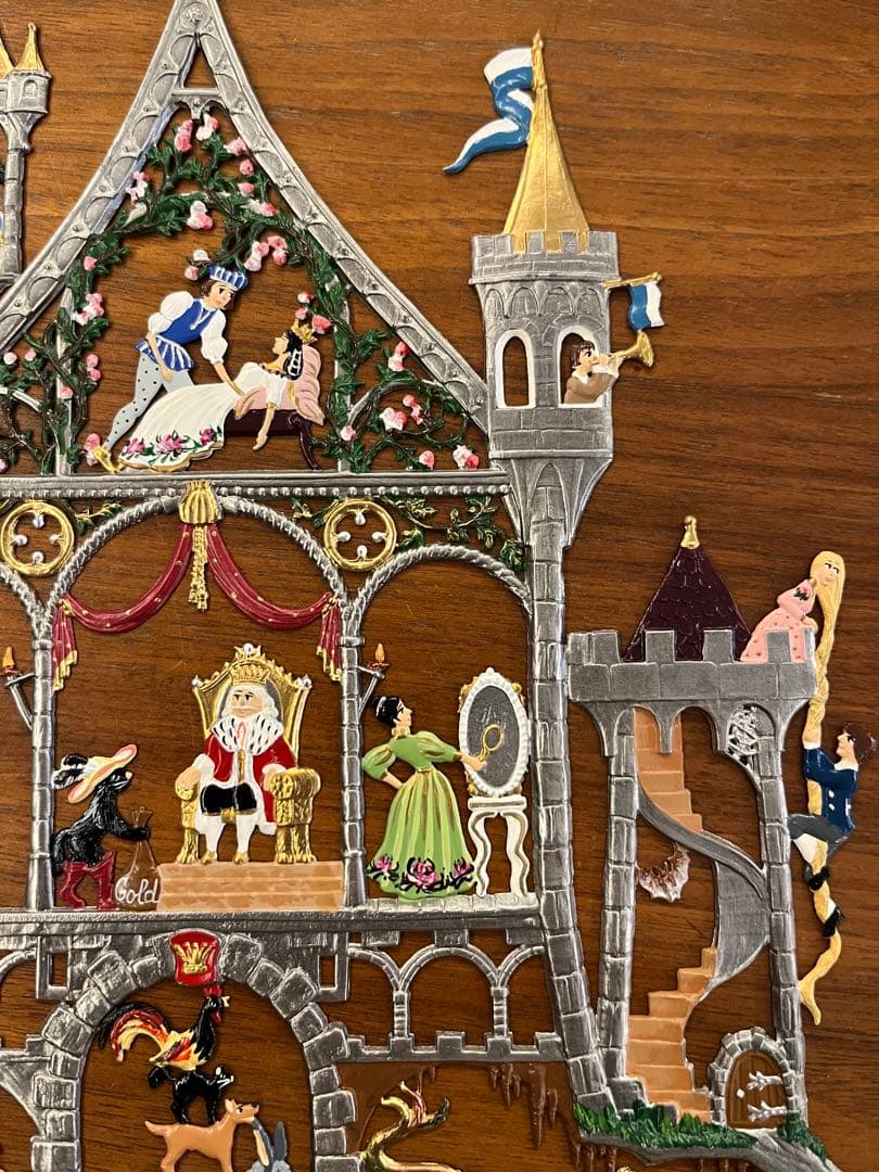 【美品】ヴィルヘルム シュヴァイツァー 　錫飾り　ドイツ　グリム童話