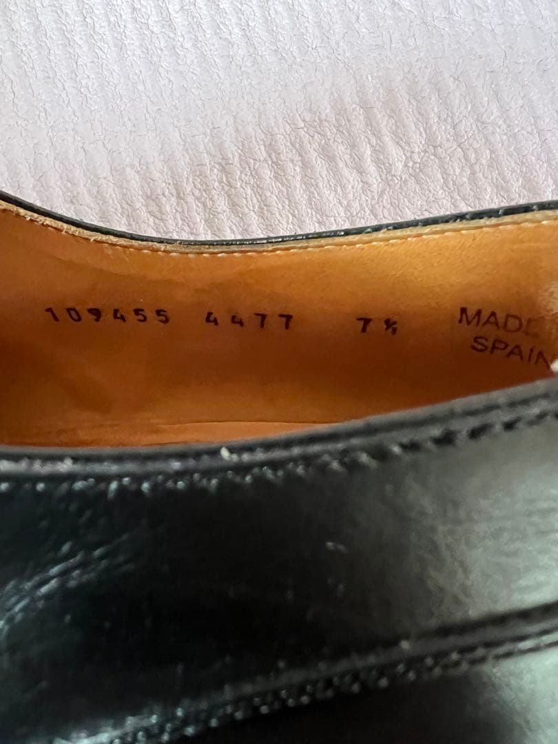 バーウィック1707 革靴Uチップ26.5cm