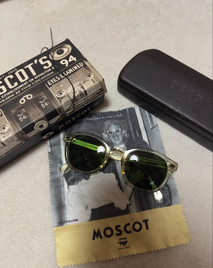 【確実正規品】モスコット レムトッシュ 49 フレッシュ　度なし/デフォルト