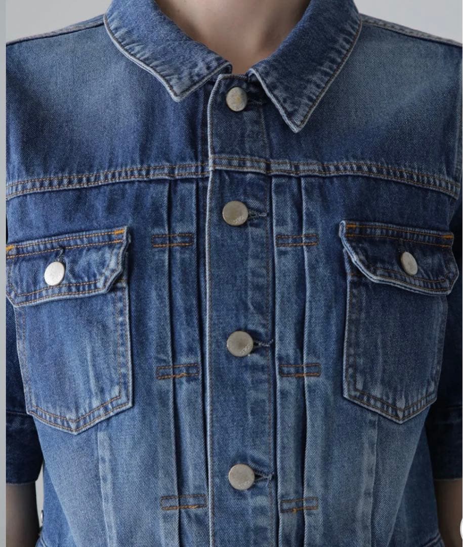 アドーア美品【SERGE】Gジャン インディゴ