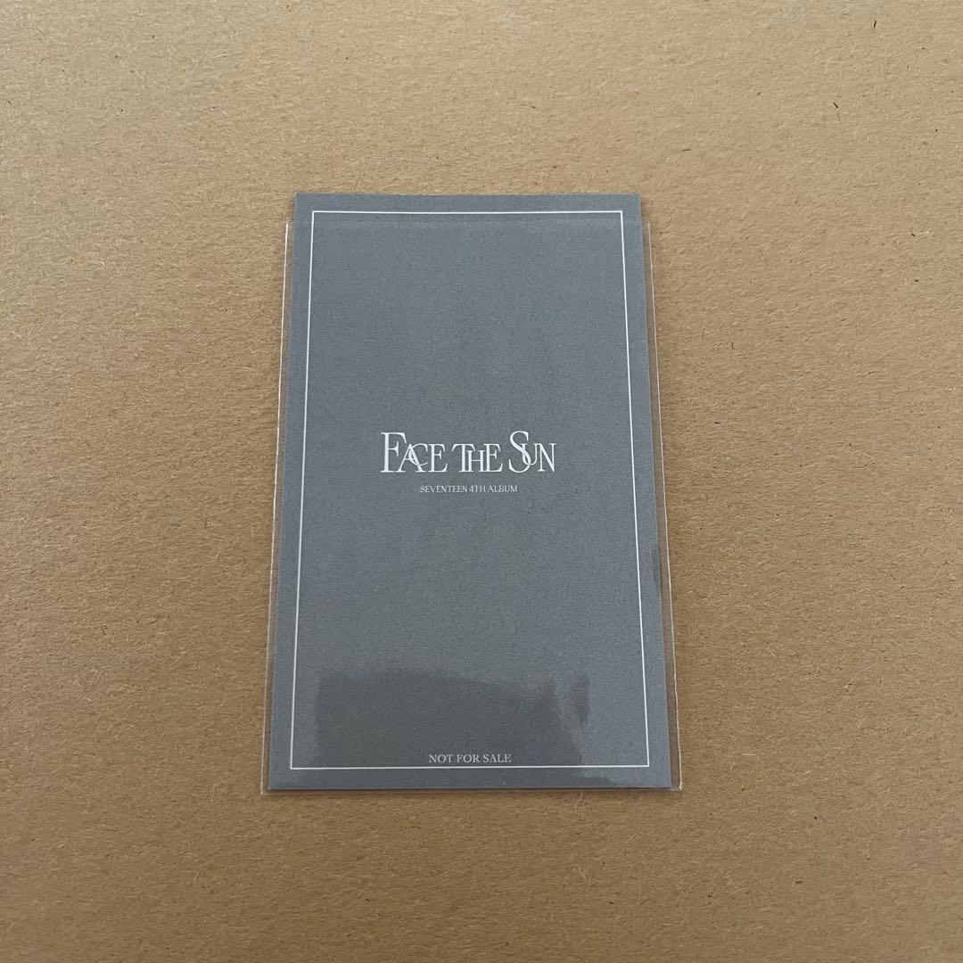 SEVENTEEN ホシ FACE THE SUN ラキドロ トレカ ユニバ