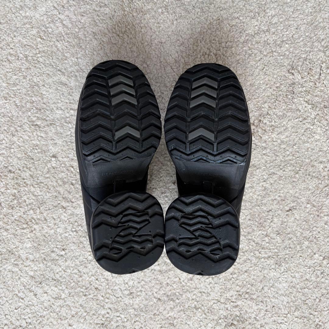 希少 z-coil バネシューズ usaブラック サボ・クロッグサンダル