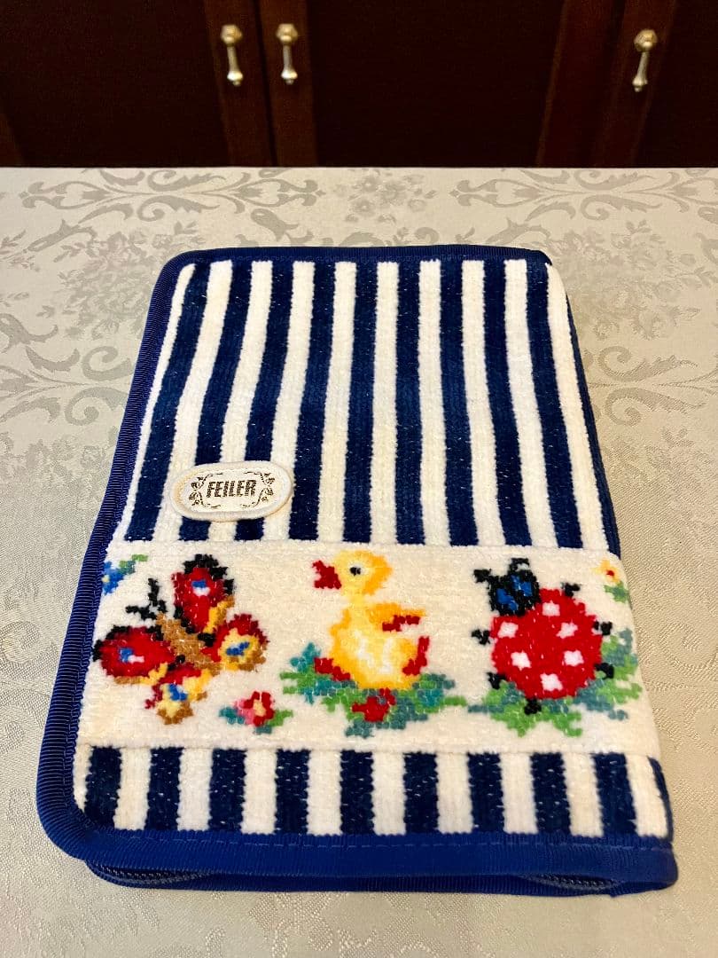 FEILER 母子手帳ケース ネイビー