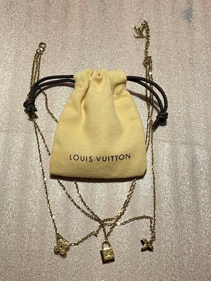 ルイヴィトンネックレス コリエスウィートチャーム