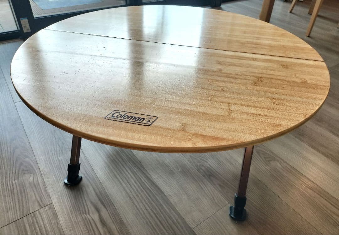 Coleman コールマン　コンフォートマスターバンブーオーバルテーブル/85