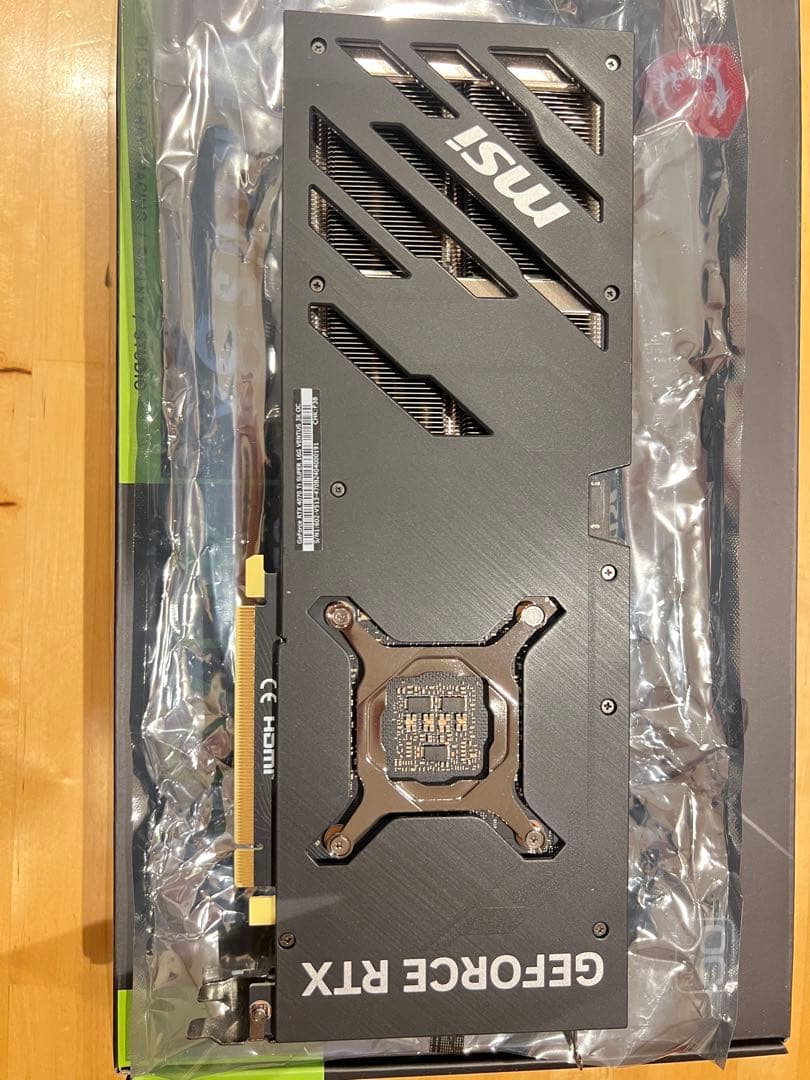 グラフィックボード・グラボ・ビデオカード MSI GeForce RTX 4070 Ti SUPER VENTUS 3X