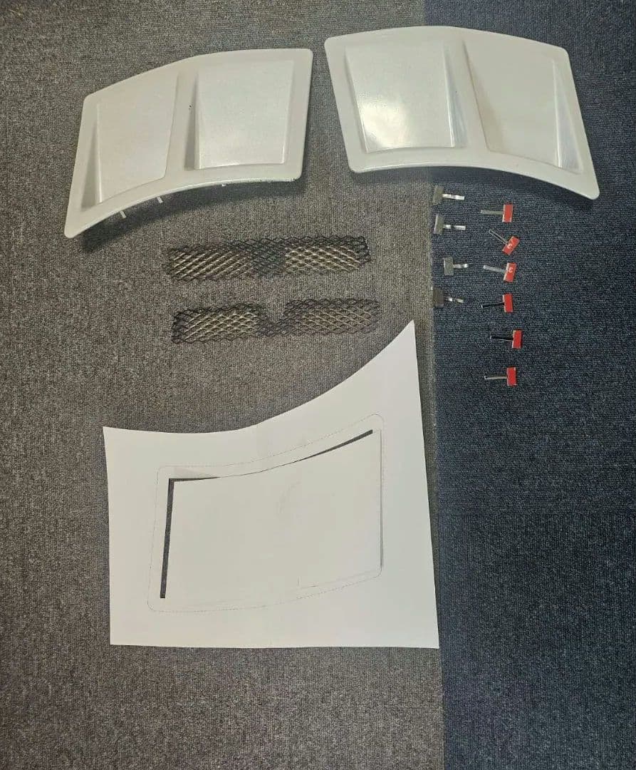 WRX VA型　リアサイドダクト　海外製