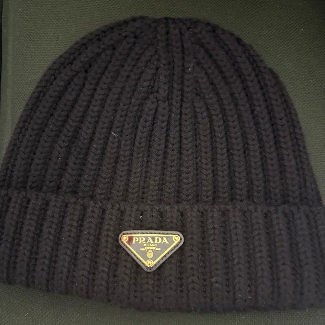PRADA カシミヤ　ビーニー