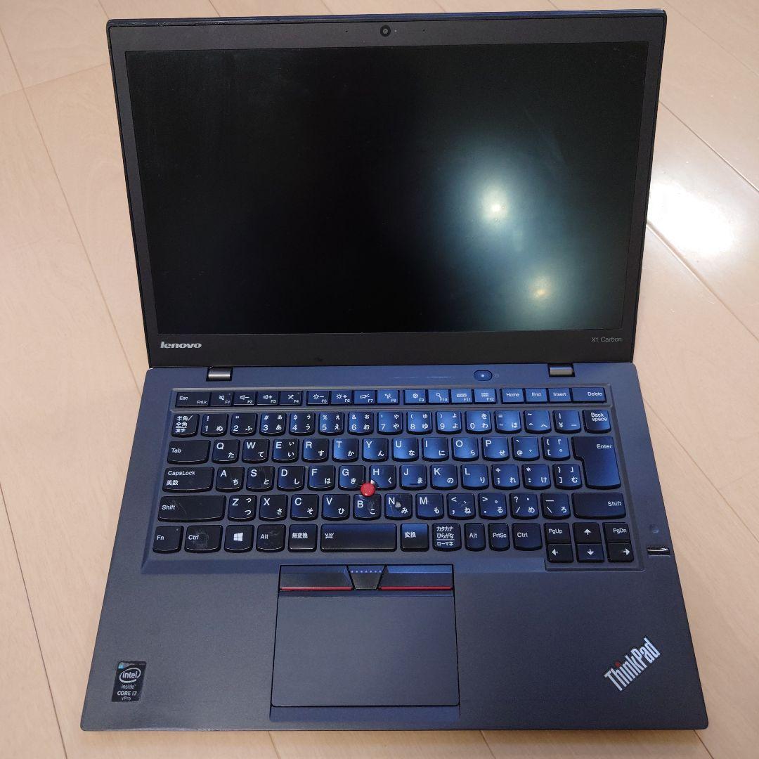 Windowsノート本体 Lenovo X1 Carbon Gen3 core i7 256GB