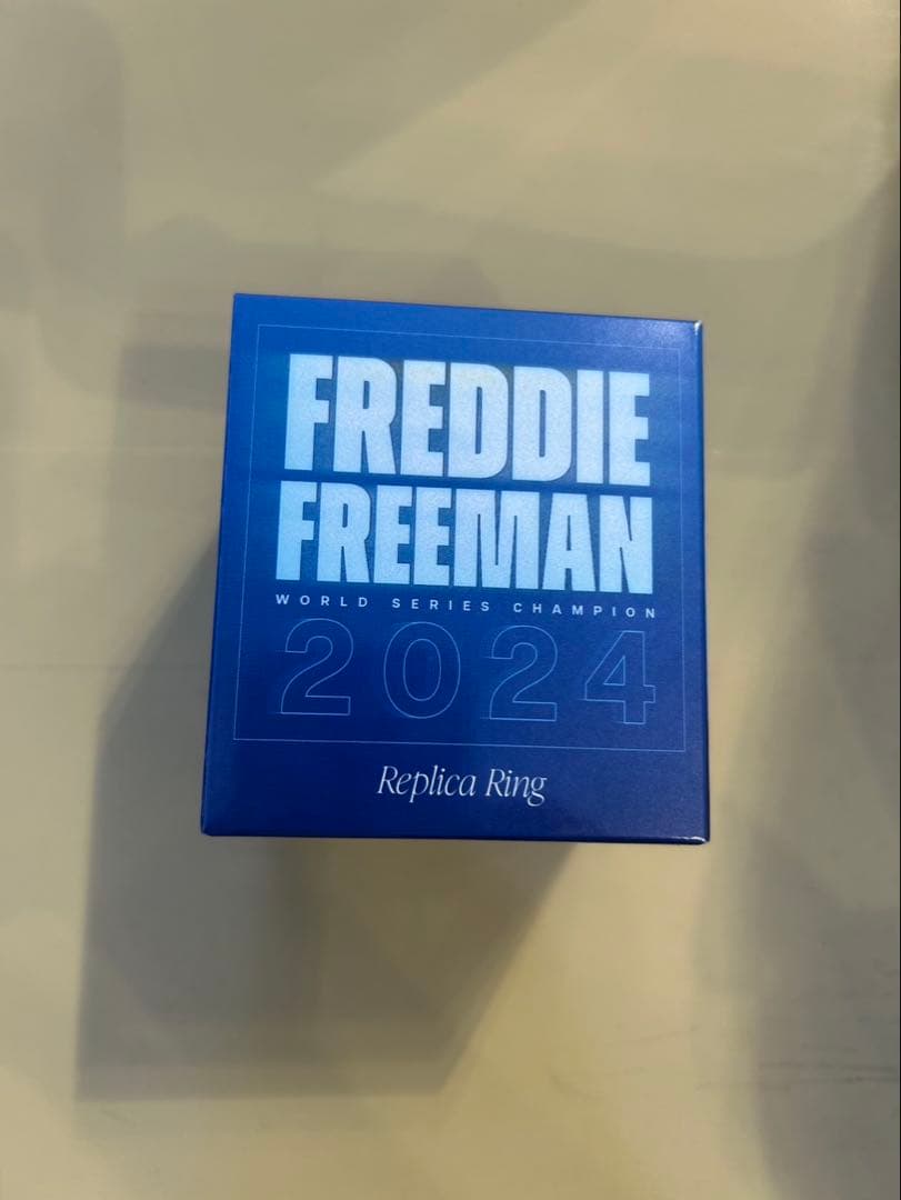 専用　　【9/25 来場者限定】フレディ・フリーマン　ワールドチャンピオンリング