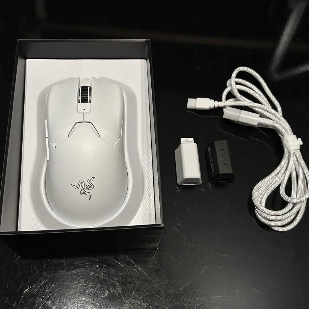 Razer Viper V2 Pro ホワイト8Kドングル付き