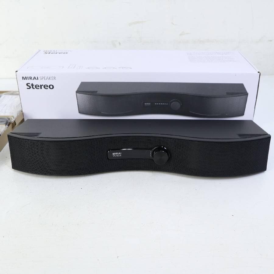 値下展示品 ミライスピーカー ステレオ SF-MIRAIS6 テレビ用スピーカー