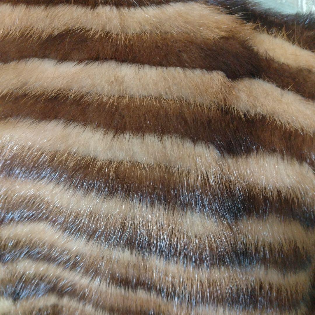 新品同様✩ミンク✩ファーコート✩柔らか✩ブラウン系