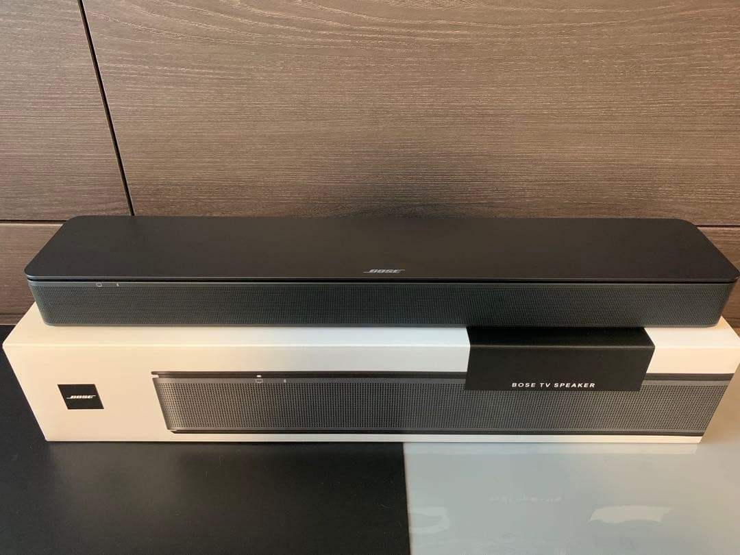 【新品】BOSE TV SPEAKER サウンドバー ブラック