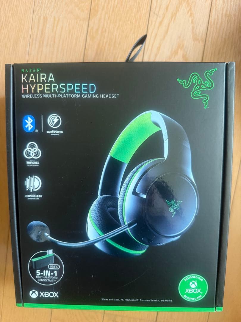 ヘッドホン Razer Kaira HyperSpeed 2.4GHz