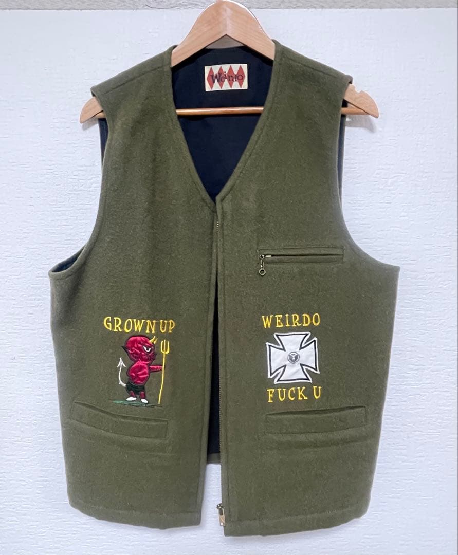 WRD-16-AW-06 FUCK U VEST ファックユー ベスト