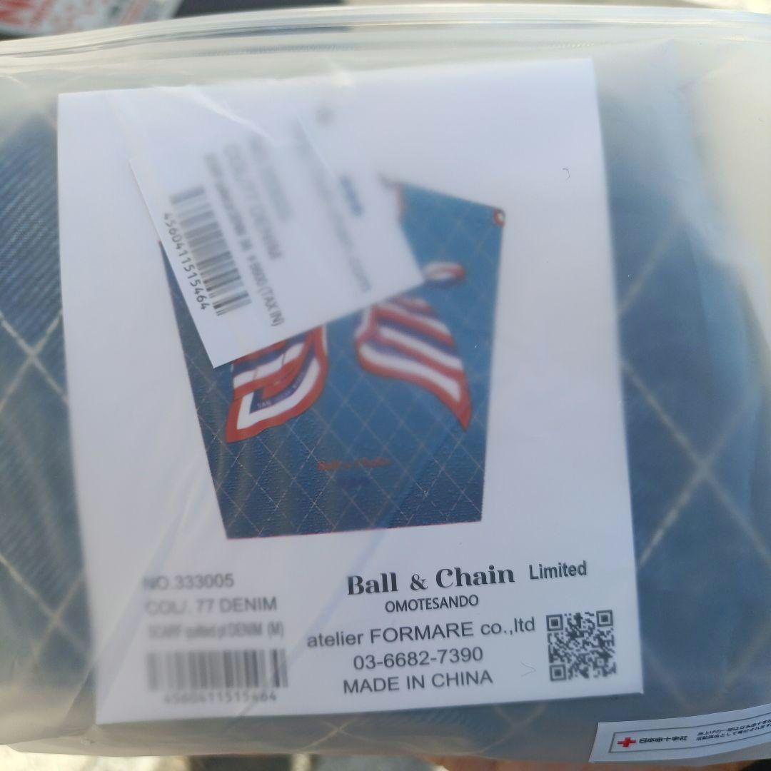 新品　表参道限定ball&chain正規品Ｍサイズ