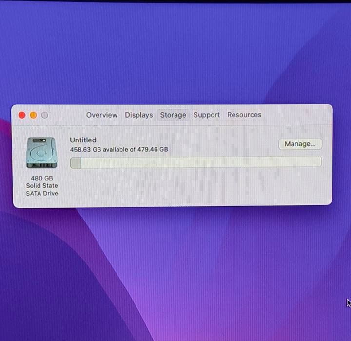 Macデスクトップ Mac mini i5 8GB 480GB SSD Late 2014