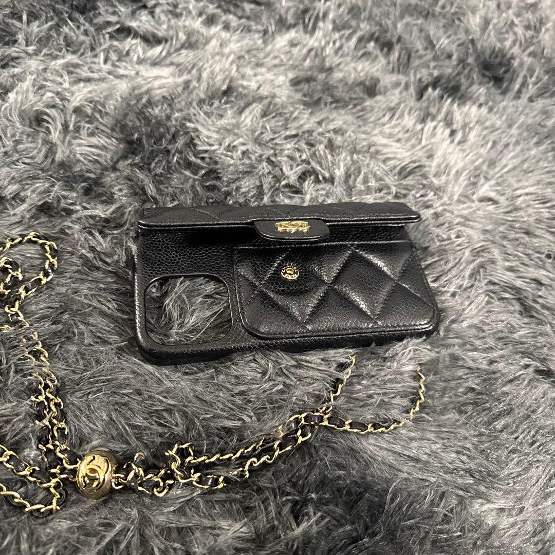 CHANEL 正規品　iPhone13プロケース　美品