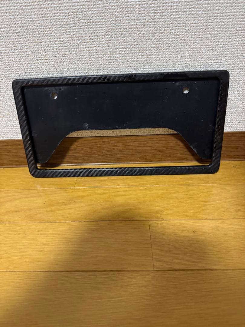 ＴＲＤ　ＧＲカーボンナンバーフレーム　フロントのみ