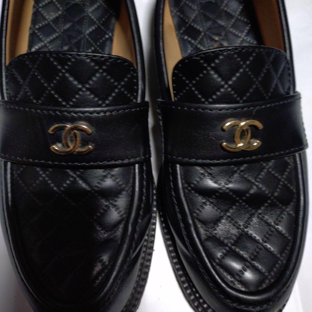 CHANELローファー37.5