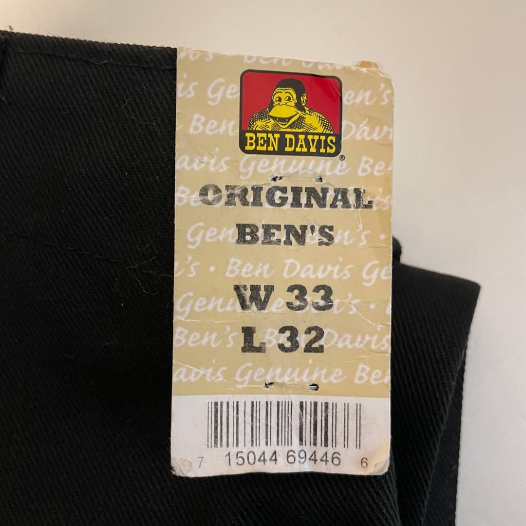 デッドストック 90s ベンデイビス フリスコパンツ ブラック W33W32