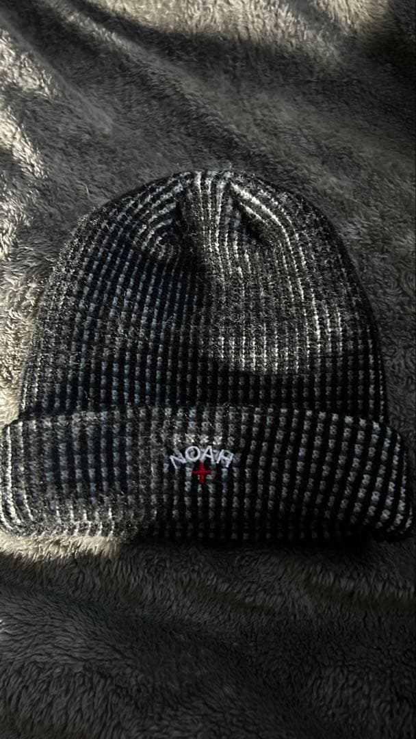 や*け様 NOAH ニット帽 ブラック・グレー