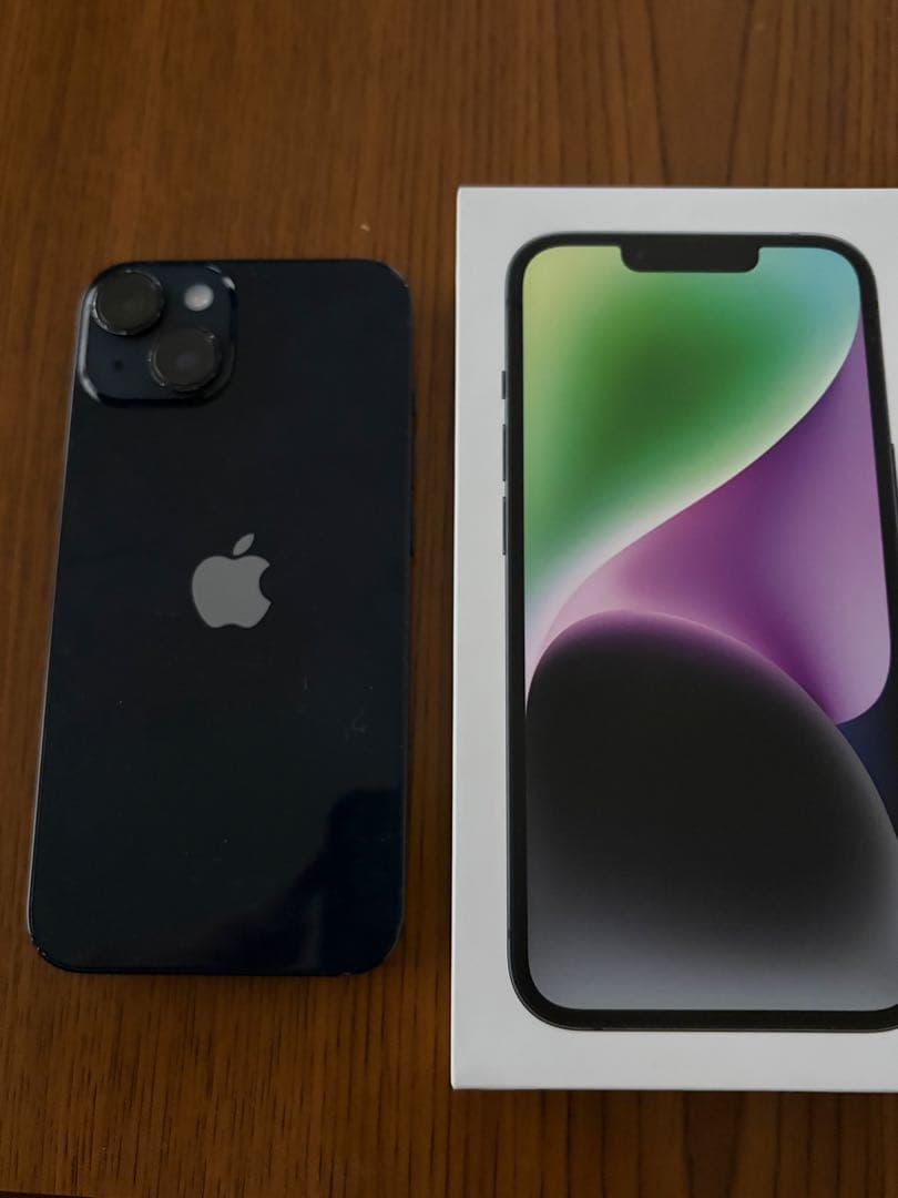 iPhone 14 ミッドナイト　本体 128GB 充電コード付