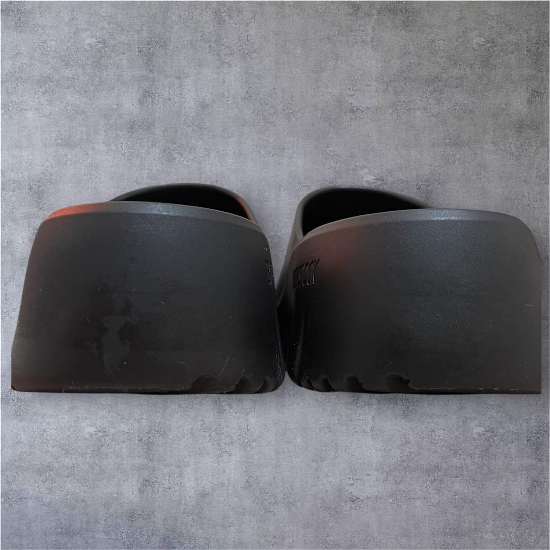 【しのみーさま専用】BIRKENSTOCK ブラック サボサンダル 38