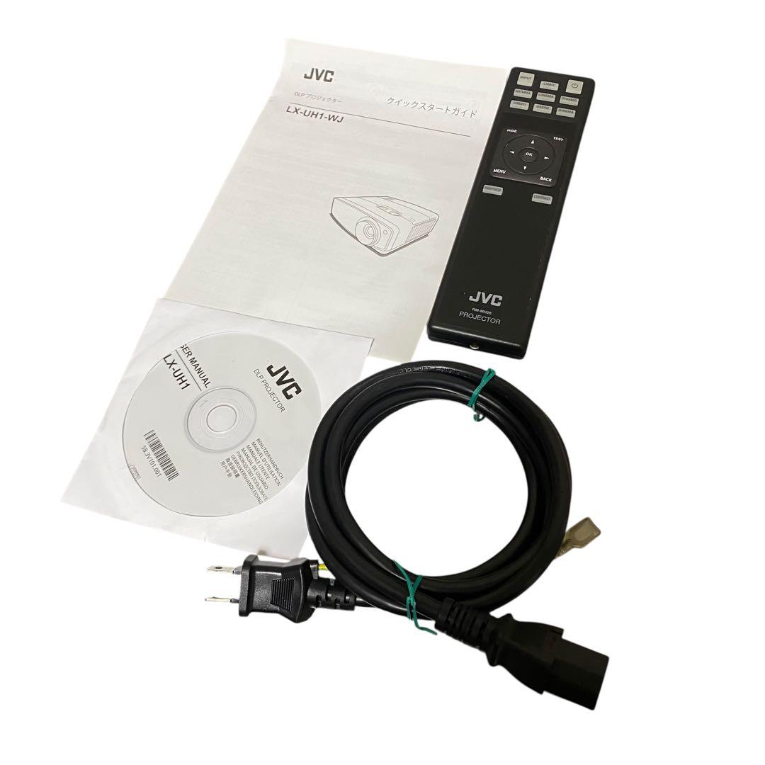 【良品】JVC プロジェクター　LX-UH1-WJ 家庭用