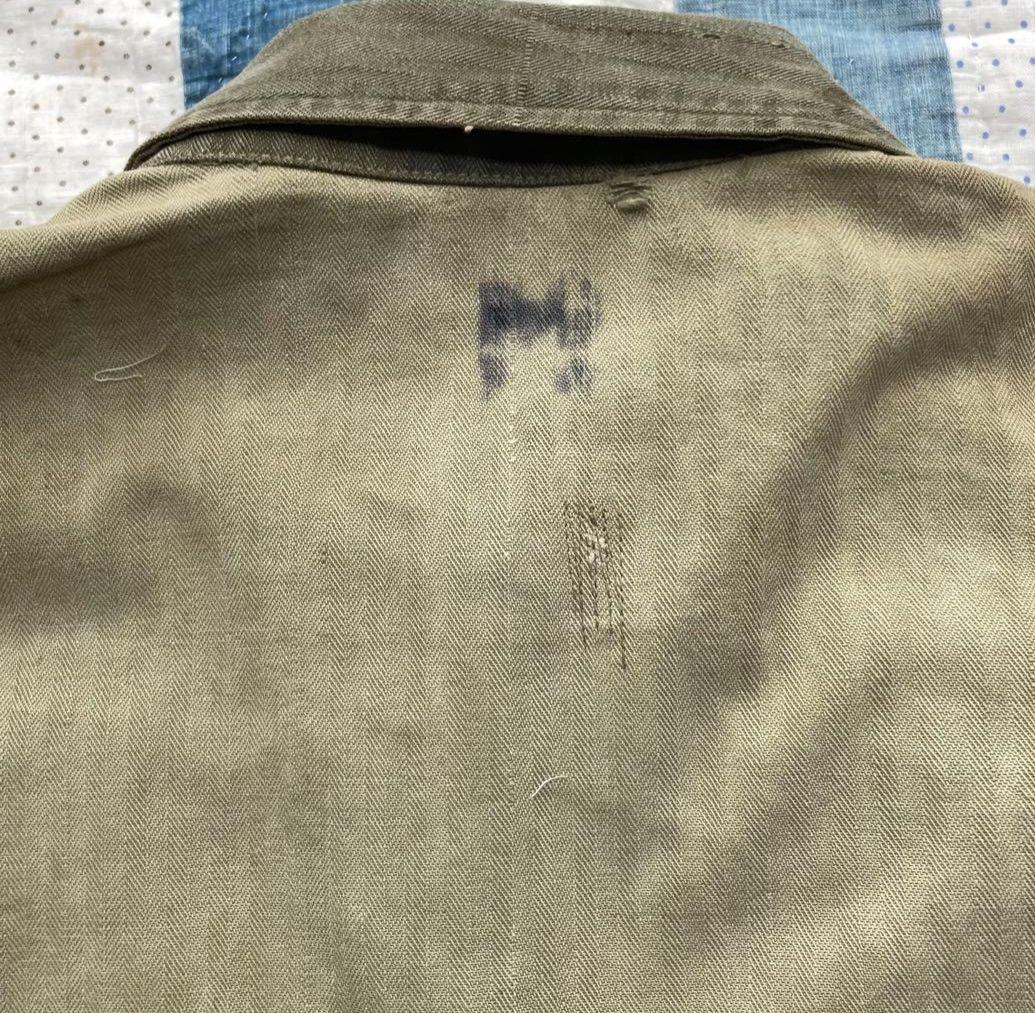 い*い様 第二次世界大戦 40s 米軍 陸軍 ヘリンボーンツイルジャケット ヴィ
