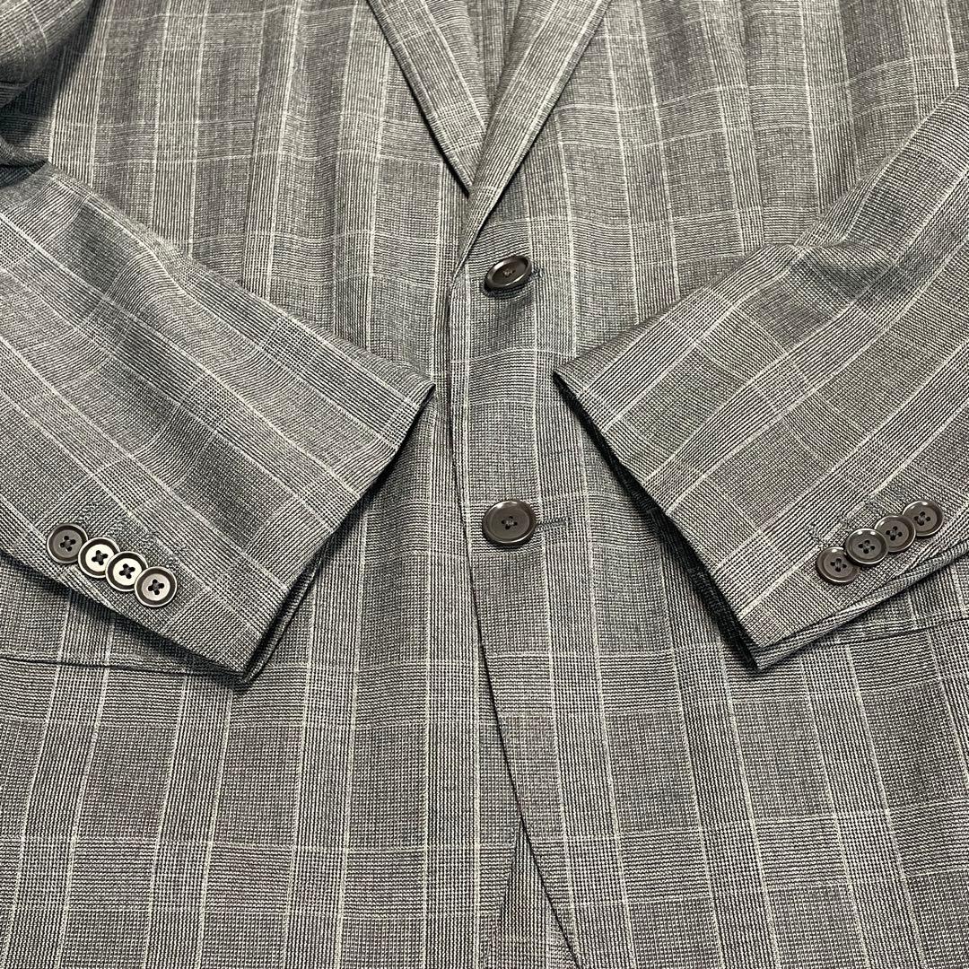 カノニコ生地 ユナイテッドアローズ スーツ 50/88 グレンチェック Lサイズ