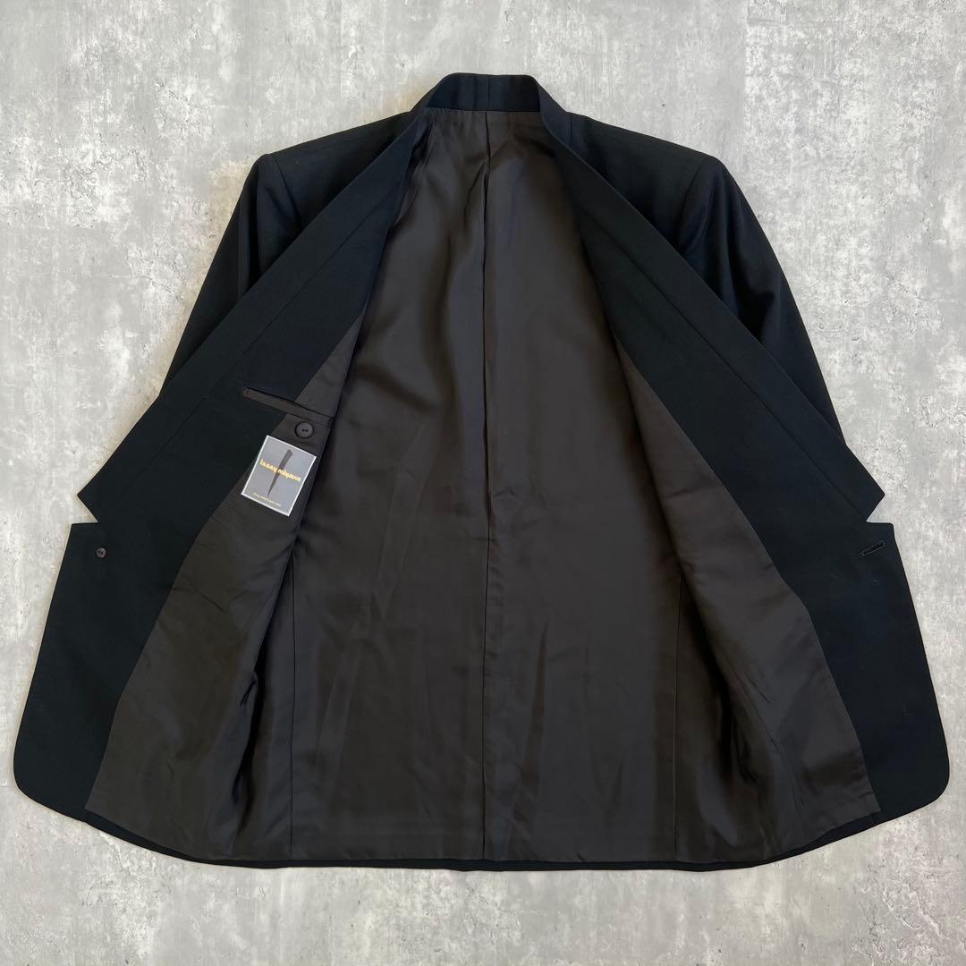 極美品　80s　イッセイミヤケメン　筆タグ期　アーカイブ　ノーカラージャケット