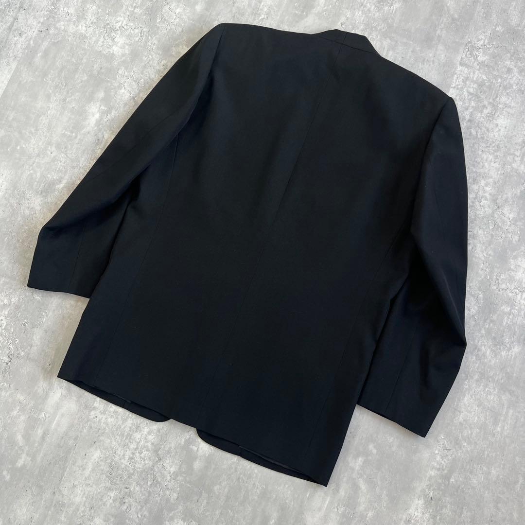 極美品　80s　イッセイミヤケメン　筆タグ期　アーカイブ　ノーカラージャケット