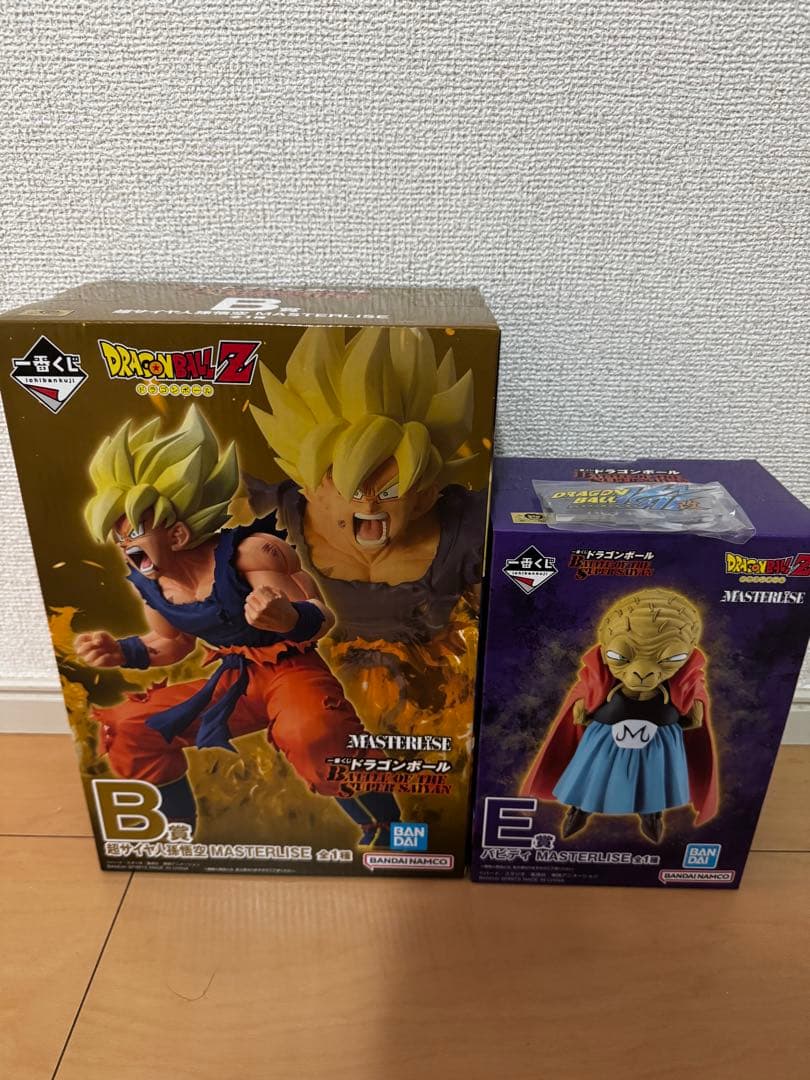 ドラゴンボール　一番くじ　B賞超サイヤ人孫悟空　E賞バビディ　その他下位賞セット