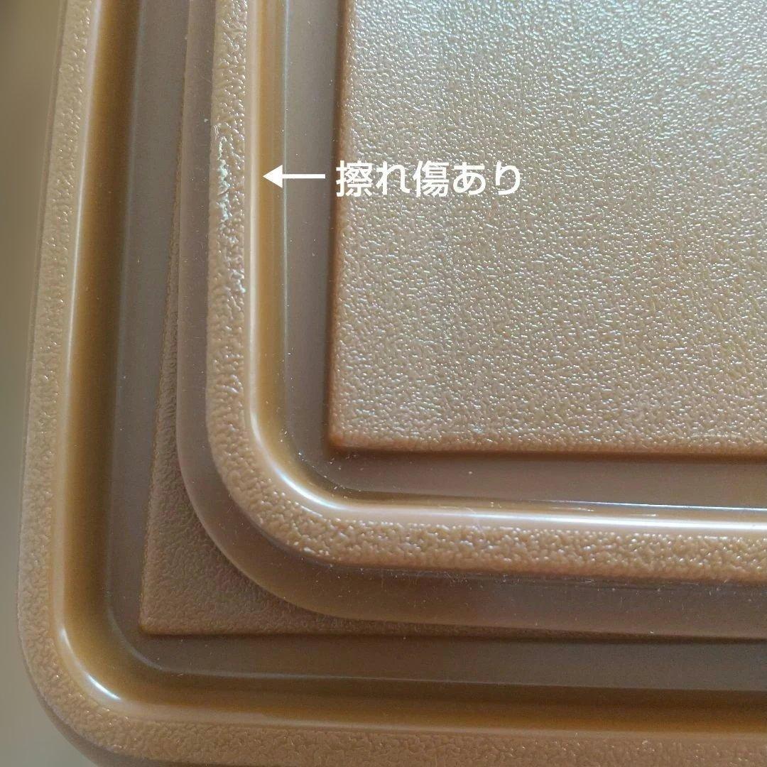 【美品】タッパーウェア ディープロングスーパーケース 大型衣装ケース 深型 2個