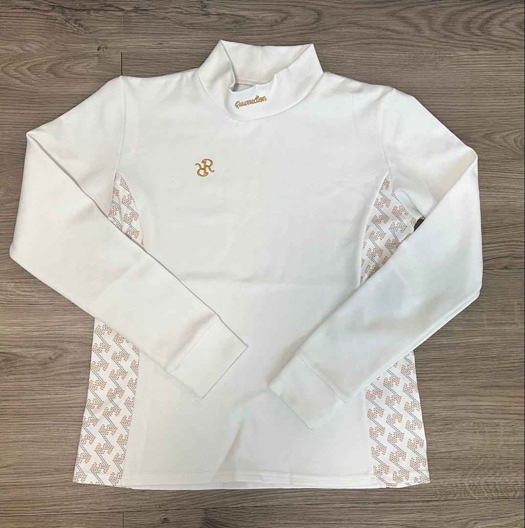 レザレクション　モックネック　M ホワイト