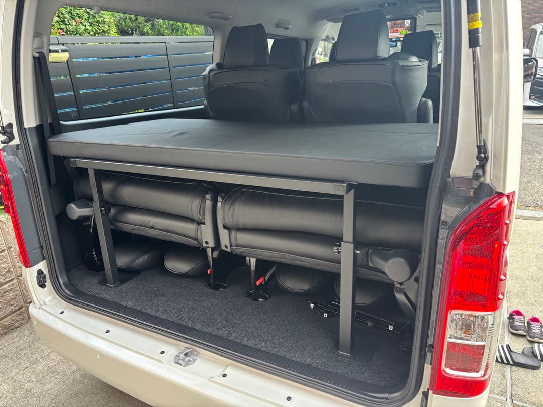 ファインテックツアラーミドルルーフ用　パイプ式ベッドキット