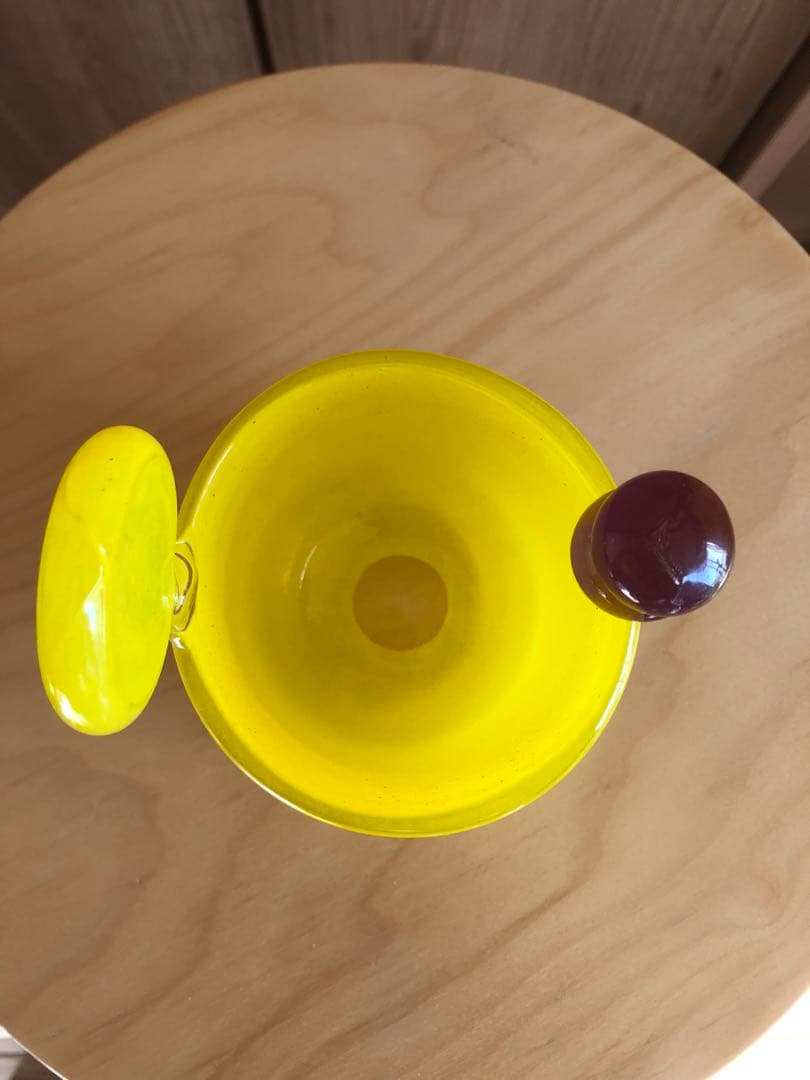 m*a様 Pampula vase 90mmイエローscope別注ポムポム　イッ