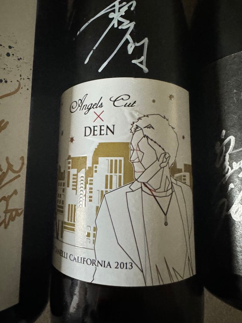 DEEN 池森秀一プロデュースワイン7本　直筆サイン入り/ライブグッズ　池森そば