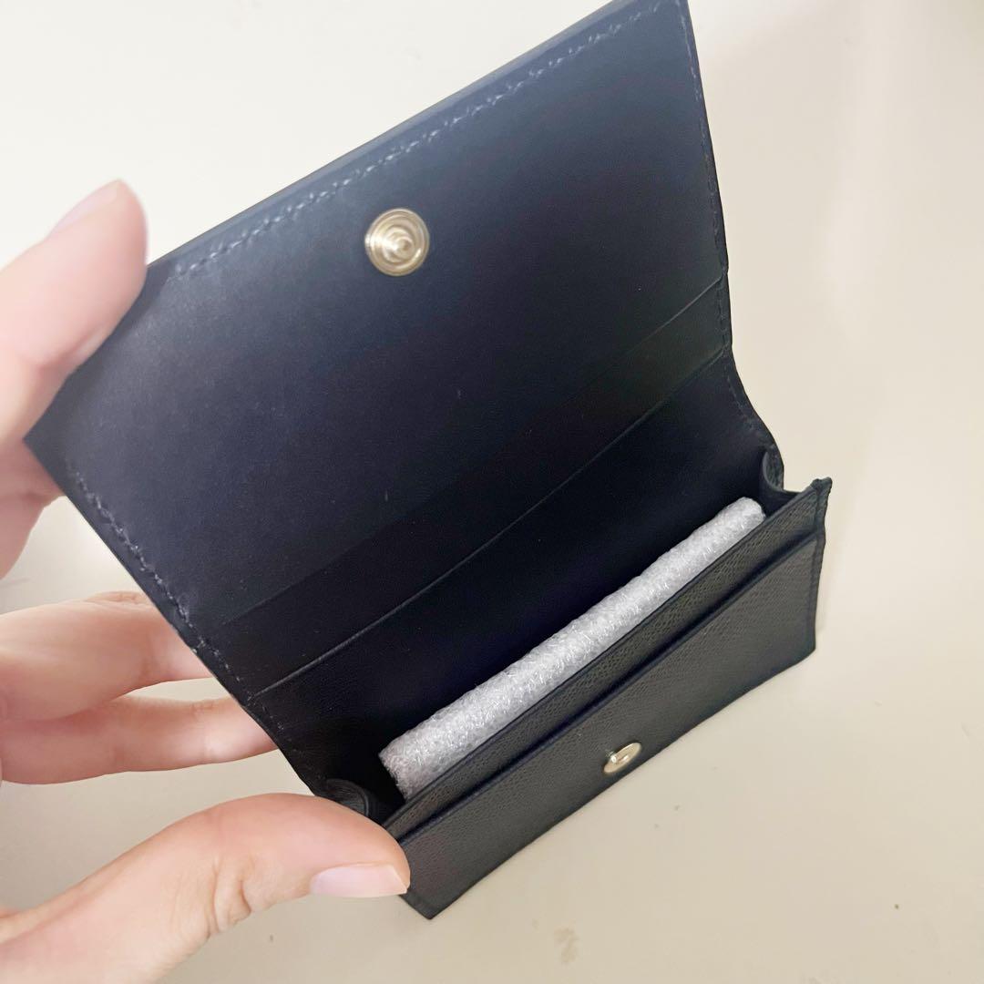 新品未使用 SMYTHSON スマイソン 名刺入れ ネイビー